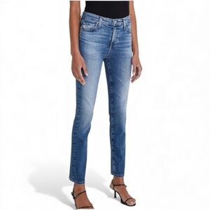 Ag Adriano Goldschmied Mari High Rise Straight Jeans Size 31R